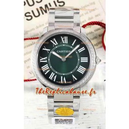 Cartier Ronde Must 36MM Cadran Vert Montre réplique suisse à quartz 1:1 