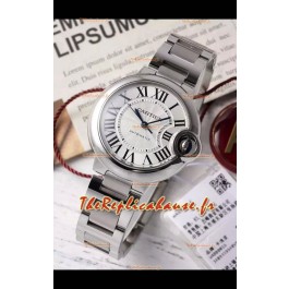 Ballon De Cartier Automatique Suisse 1:1 Qualité Miroir 33MM en Boîtier Acier