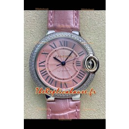 Ballon De Cartier Swiss Automatic Qualité Miroir 1:1 33MM en Acier