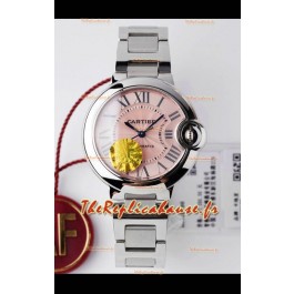 Ballon De Cartier Suisse Automatique Réplique Miroir 1:1 33MM en Boîtier Acier