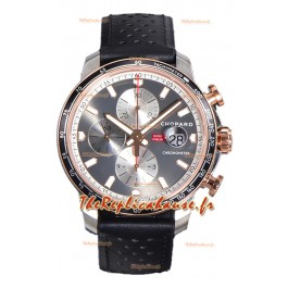 Chopard Mille Miglia GTA Chronographe Deux tons Réplique Miroir 1:1 - Cadran Acier 