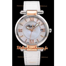 Chopard Imperiale White Dial Swiss Automatic Replica Watch en acier 904L 