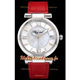 Chopard Imperiale White Dial Swiss Automatic Replica Watch en acier 904L 