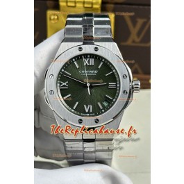 Chopard Alpine Eagle en acier inoxydable cadran vert Réplique de montre Super Clone 