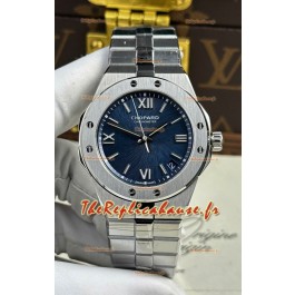 Chopard Alpine Eagle en acier inoxydable cadran bleu Réplique de montre Super Clone 