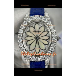 Chopard L'Heure du Diamant Mossanites Montre Super Clone boîtier acier 34MM