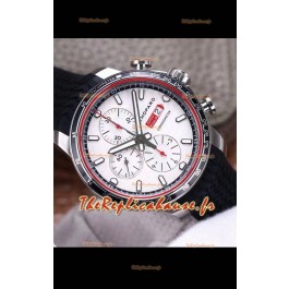 Chopard Classic Racing Chronographe Réplique Miroir 1:1 en Acier - Cadran blanc
