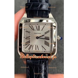 Montre Cartier Santos Dumont 1:1 Réplique Suisse avec boîtier en acier 42M