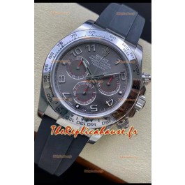 Cosmographe Rolex Daytona 116519 Mouvement Cal.4130 à cadran gris - Montre en acier 904L