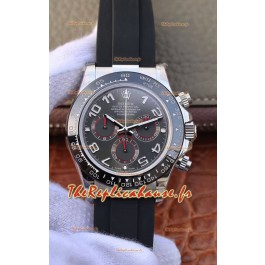 Montre Rolex Cosmograph Daytona 116509 Or blanc Mouvement original Cal.4130 - Montre ultime en acier 904L