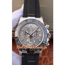 Montre Rolex Cosmograph Daytona 116509 Or blanc Mouvement original Cal.4130 - Montre ultime en acier 904L