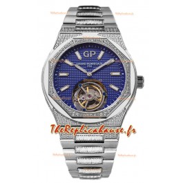 Girard Perregaux Laureato Tourbillon Cadran bleu Montre réplique 1:1 - Suisse 