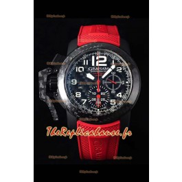Montre Graham Chronofighter Superlight Carbon Rouge 1:1 Réplique Suisse 