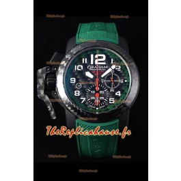 Montre Graham Chronofighter Superlight Carbon Verte 1:1 Réplique Suisse 
