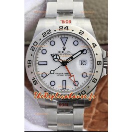 Montre Rolex Explorer M216570-001 1:1 Montre Réplique Miroir - Cadran blanc en acier 904L 42MM