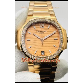 Montre Patek Philippe Nautilus 7118/1200R-010 35MM 1:1 Réplique Suisse Montre cadran blanc 