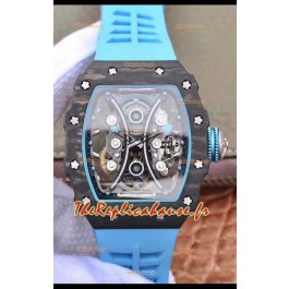 Montre Richard Mille RM053-1 Tourbillon dans un boîtier en carbone forgé d'une seule pièce - qualité miroir 1:1 