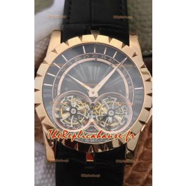Réplique de la montre Roger Dubuis Excalibur RDDBEX0291 1:1 Réplique miroir dans un boîtier en acier