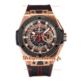 Hublot Big Bang F1 Edition Chronographe « King Carbon Gold » Montre Suisse Réplique 