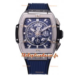 Hublot Spirit of Bang Boîtier Titane Cadran Bleu - 42MM Réplique Suisse
