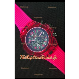 Hublot Big Bang Unico Montre Réplique à quartz 45MM Saphir Rouge