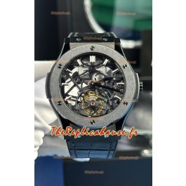 Hublot Classic Fusion Swiss Tourbillon Réplique 1:1 - Boîtier Céramique 45MM
