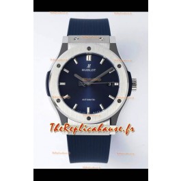 Hublot Classic Fusion Acier Cadran Bleu 42MM Montre réplique 1:1 Qualité miroir