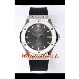 Hublot Classic Fusion Acier Cadran Gris 42MM Montre réplique 1:1 Qualité miroir