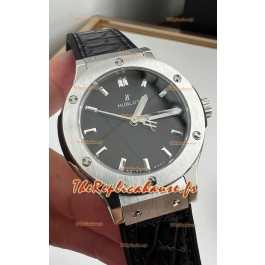 Hublot Classic Fusion en acier inoxydable 33MM Cadran noir Mouvement suisse à quartz Montre de qualité miroir 1:1