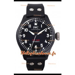 IWC Big Pilot's IW326906 Top Gun Edition 43MM Bracelet cuir Céramique Réplique Suisse