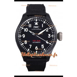 IWC Big Pilot's IW326906 Top Gun Edition 43MM Bracelet Nylon Noir Céramique Réplique Suisse 