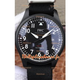 IWC Pilot Watch TOP GUN Edition en boîtier céramique - Replique Montres Miroir 1:1
