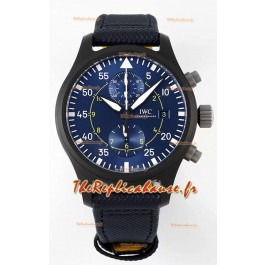 IWC Pilot's Chronograph IW389008 édition Anges Bleus Montre réplique miroir 1:1