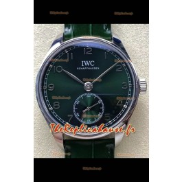 IWC Portugieser Super Clone Automatique 41 IW358310 Cadran vert dans boîte acier