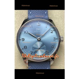 IWC Portugieser Super Clone Automatique 41 IW358402 Cadran Turquoise dans Boîtier Acier