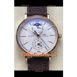 IWC IW359002 Portofino Calendrier Complet Or Rose Réplique Montre Suisse 
