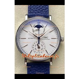 IWC IW359001 Portofino Calendrier complet Acier inoxydable 904L Réplique montre suisse 