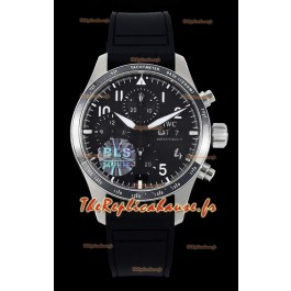 IWC Pilot's IW388305 Super Clone Chronograph 41 Mercedes-AMG en titane 