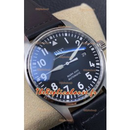 IWC Pilot Mark XVIII IW327001 Réplique Suisse Miroir 1:1 Cadran noir 
