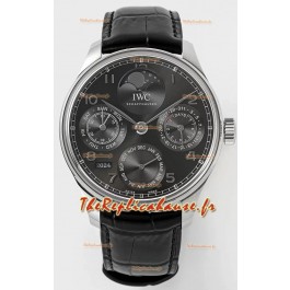 IWC Portugaise Calendrier Perpétuel Acier 904L Réplique Suisse REF. IW503301