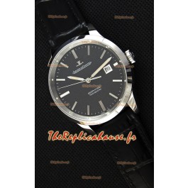 Montre Jaeger LeCoultre Geophysic True Second Suisse Boîtier en acier, Cadran Noir 