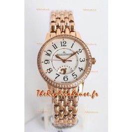 Jaeger-LeCoultre Rendez-Vous Steel Night & Day Miroir 1:1 Montre or rose