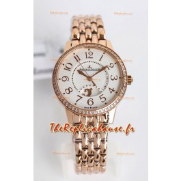 Jaeger-LeCoultre Rendez-Vous Steel Night & Day Miroir 1:1 Rose Gold Watch