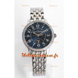 Jaeger-LeCoultre Rendez-Vous Steel Night & Day Boîte Acier Miroir 1:1 Cadran Bleu