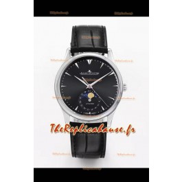 Jaeger LeCoultre Master ultra fine Moon 904L Réplique montre Miroir 1:1 acier
