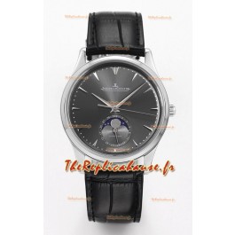 Jaeger LeCoultre Master ultra fine Moon 904L Réplique montre Miroir 1:1 acier