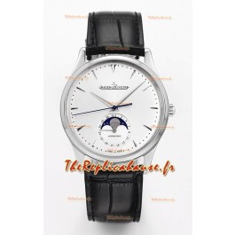 Jaeger LeCoultre Master ultra fine Moon 904L Réplique montre Miroir 1:1 acier
