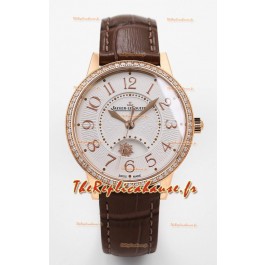 Jaeger-LeCoultre Rendez-Vous Acier Night & Day Miroir 1:1 Or Rose Montre Suisse