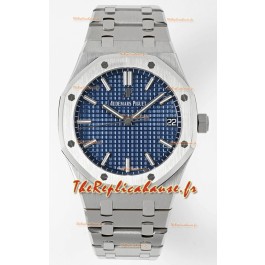 Audemars Piguet Royal Oak 15500 41MM Cadran Bleu 904L Acier CALIBRE 4302 Mouvement 1:1 Miroir Réplique