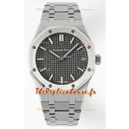 Audemars Piguet Royal Oak 15500 41MM Cadran Gris 904L Acier CALIBRE 4302 Mouvement 1:1 Miroir Réplique